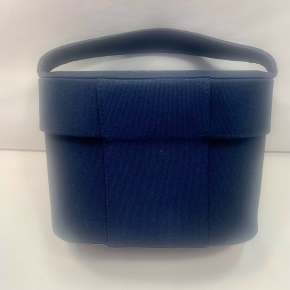 Dior Navy Cosmetic Pouch with Gold Detail - Picture 3 of 6